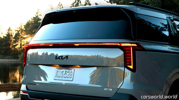 Семейный тягач Kia на данный момент уклоняется от уплаты таможенных пошлин | Carscoops